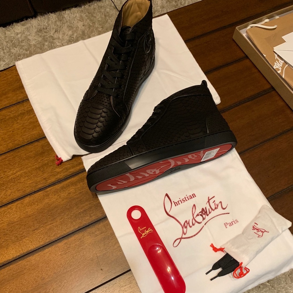 “Snake Skin” Christian Louboutins